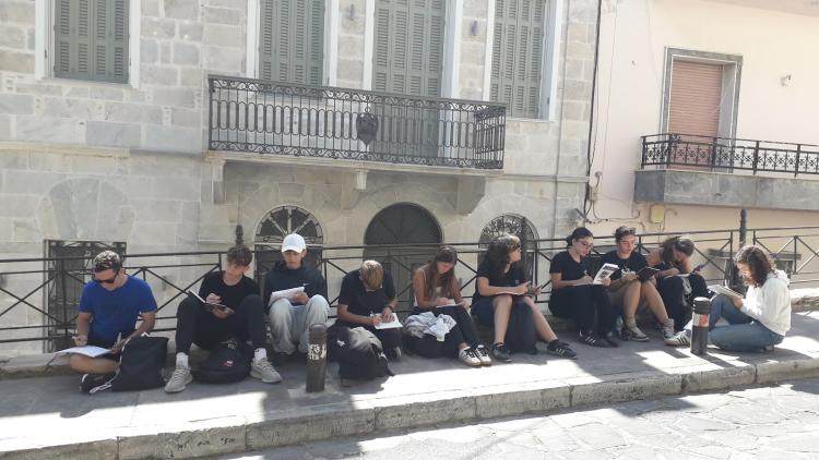 Voyage à Animasyros raconté par Nathalie Kouloumpos, élève de 1ᵉ 4 du LFHED
